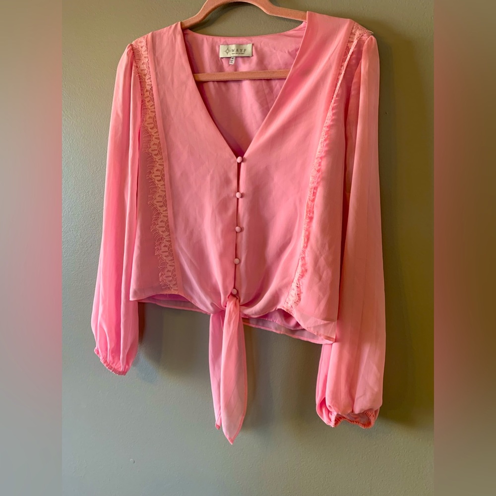 Pink Wayf Blouse - Picture 2 of 4
